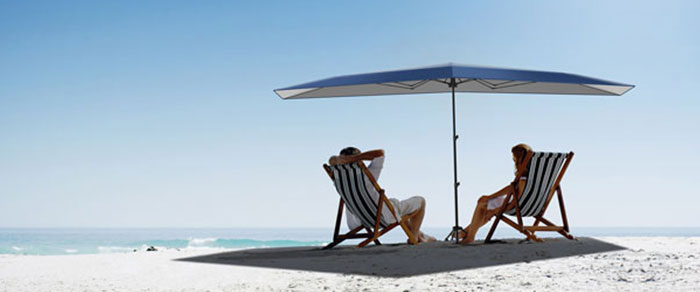 Outdoor-Ständer Strand Bild